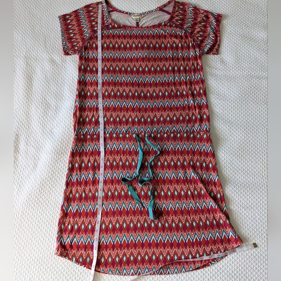 HATLEY Aztec Boho Geometric Casual Summer Dress - Picture 9 of 13